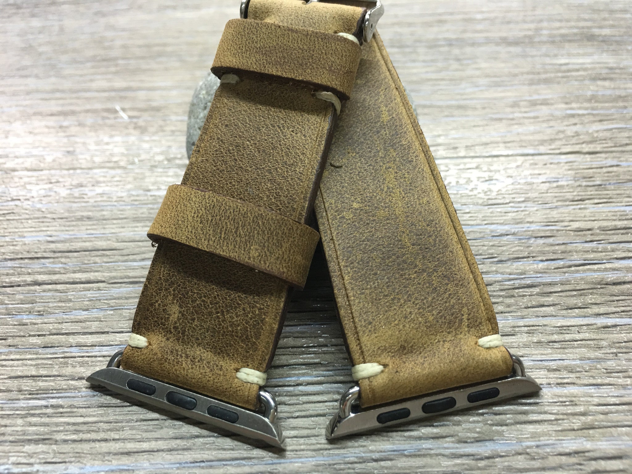Apple Watch 44mm 40mm 42mm 38mm, Apple Watch Band Strap, Vintage Brown Leather watch strap band,FREE SHIPPING - eternitizzz-straps-and-accessories