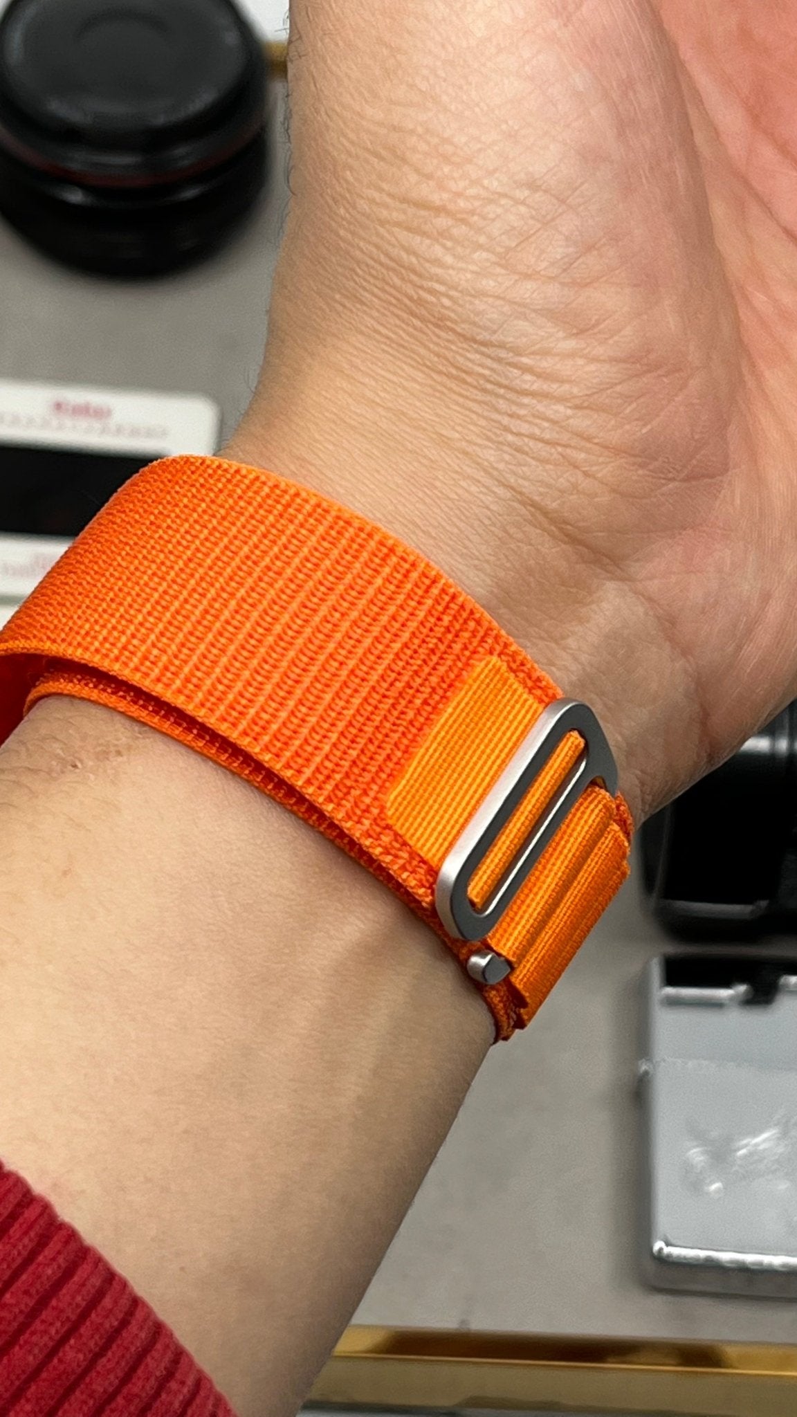 Apple Watch 49mm Loop Orange Alpine Loop - Apple Watch Ultra, Apple Watch Band 45mm