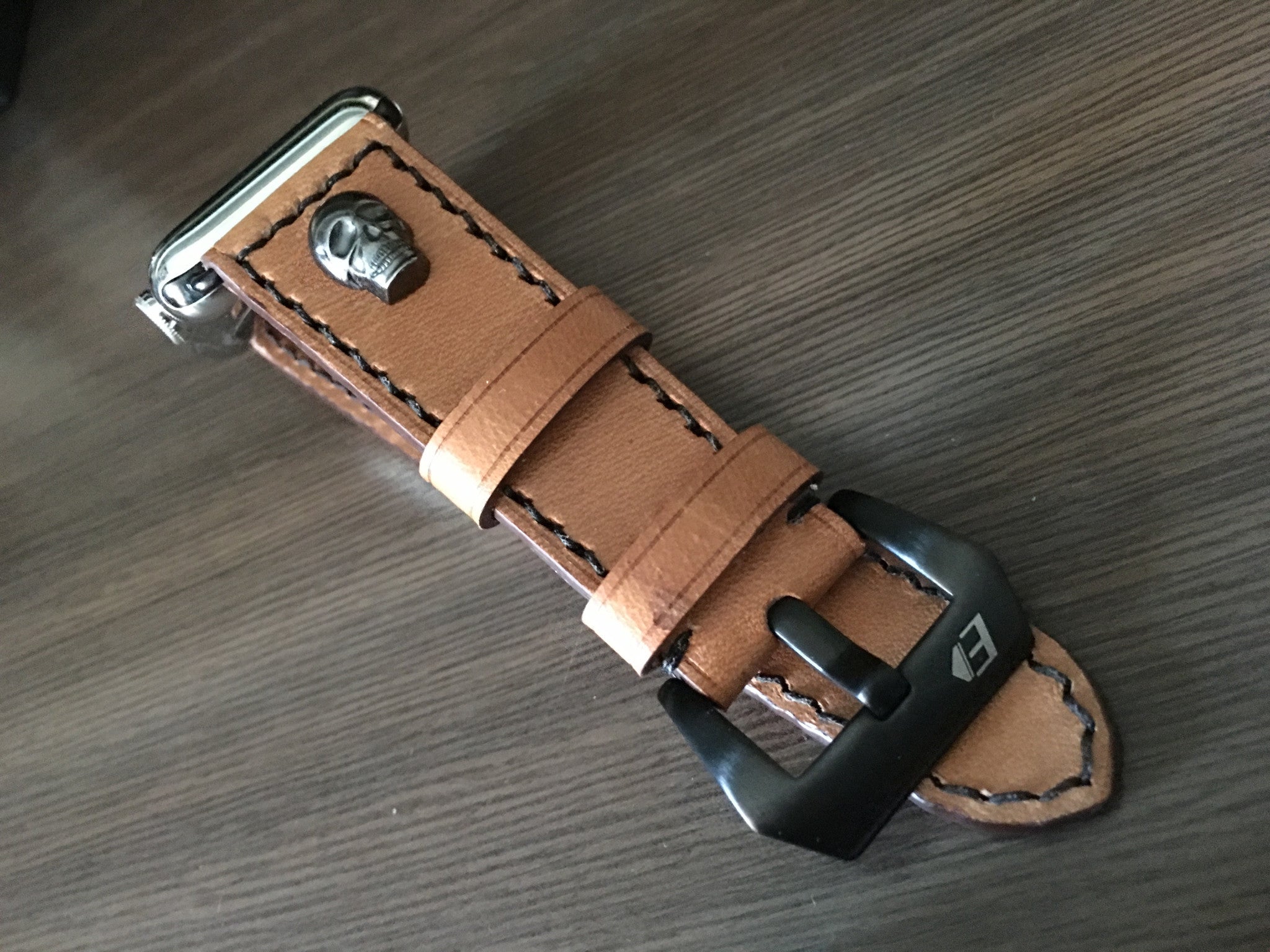 Apple Watch Stainless Steel, Apple Watch Band, Apple Watch 44mm, 40mm, Leather Watch Strap For Apple Watch 38mm, 42mm - eternitizzz-straps-and-accessories