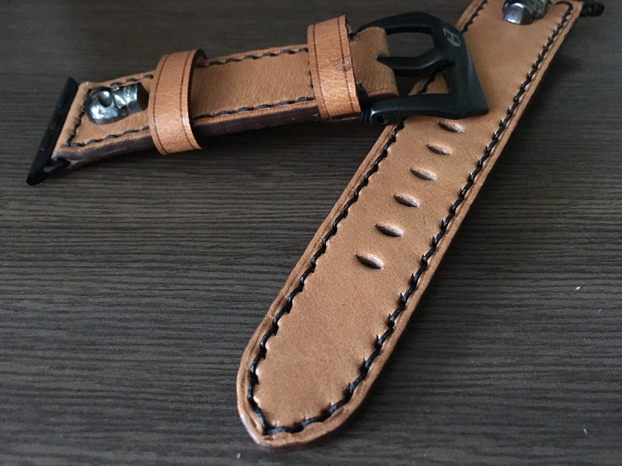 Apple Watch Stainless Steel, Apple Watch Band, Apple Watch 44mm, 40mm, Leather Watch Strap For Apple Watch 38mm, 42mm - eternitizzz-straps-and-accessories