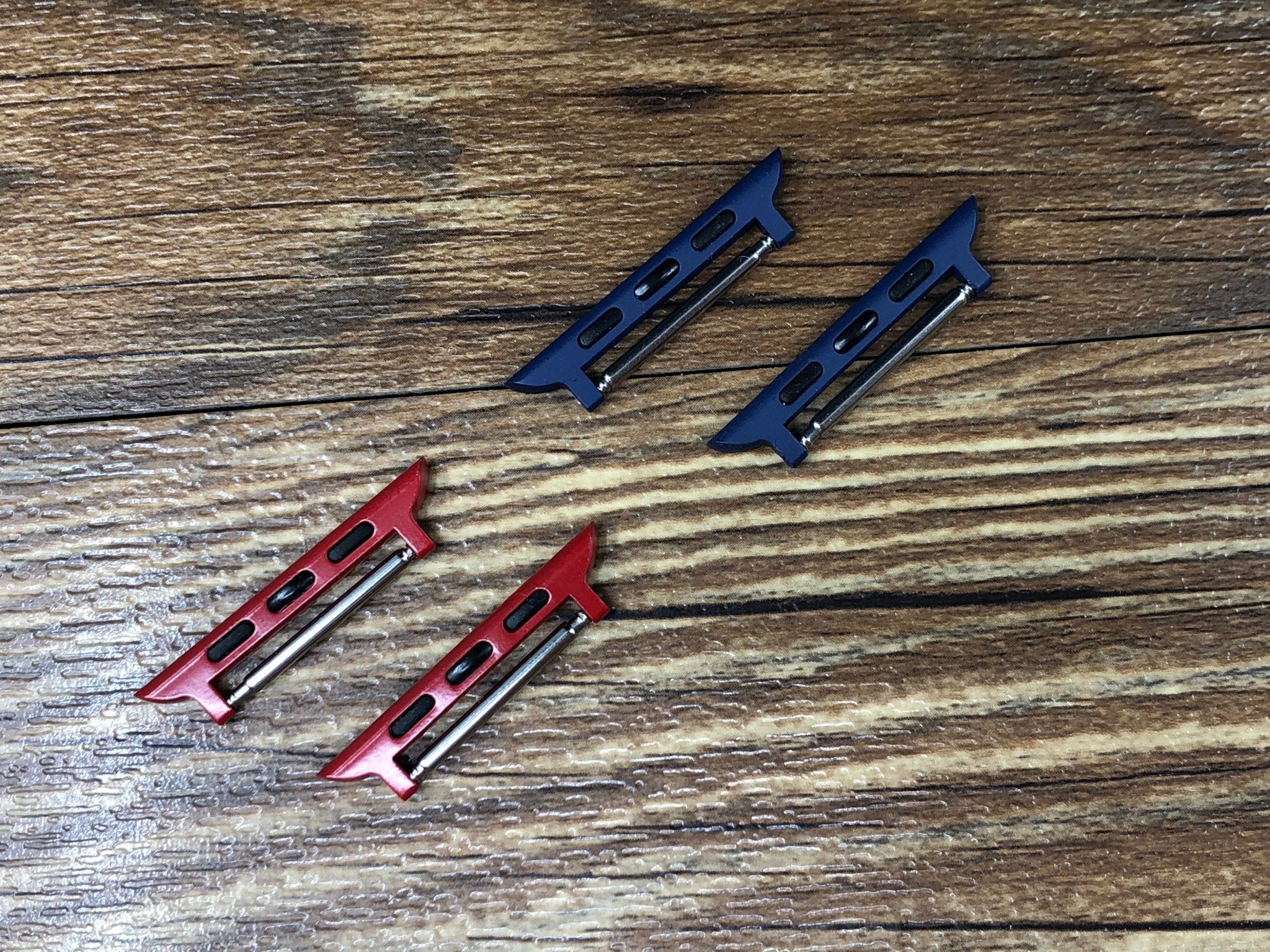 Apple Watch Aluminum Blue Series 6 adapters, Product Red 44mm, 40mm Apple Watch Connector, iWatch Adapter, Apple Watch Band Adapter