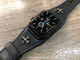 Apple Watch Band 44mm, Apple Watch Space Gray, Apple Watch Bund Straps, Apple Watch 42mm Stainless Steel, Mens Wristwatch Band for Apple Watch Series 5, Valentines Day Gift