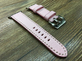 Apple Watch Band 45mm, Apple Watch Ultra Pink Leather Watch Band, Smartwatch Band 41mm, Smartwatch Band, Apple Watch Straps for Valentines Day