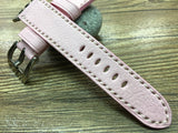 Apple Watch Band 45mm, Apple Watch Ultra Pink Leather Watch Band, Smartwatch Band 41mm, Smartwatch Band, Apple Watch Straps for Valentines Day