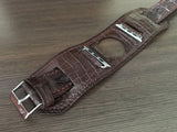Apple Watch Band, Apple Watch 44mm 42mm, Alligator Apple Watch Strap, Apple Watch Hermes, cuff watch band for iwatch Series 1 2 3 4 - eternitizzz-straps-and-accessories