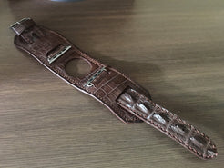 Apple Watch Band, Apple Watch 44mm 42mm, Alligator Apple Watch Strap, Apple Watch Hermes, cuff watch band for iwatch Series 1 2 3 4 - eternitizzz-straps-and-accessories