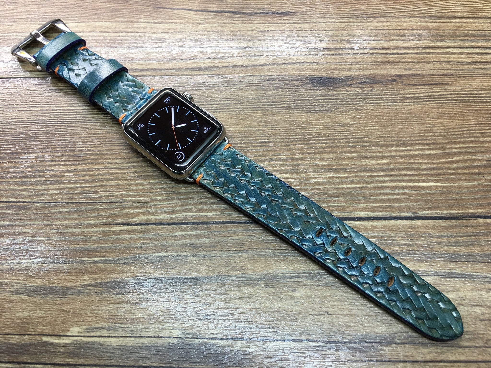 Apple Watch Band | Apple Watch Strap | Leather Craving Art Watch Band For Apple Watch 38mm & 42mm - eternitizzz-straps-and-accessories