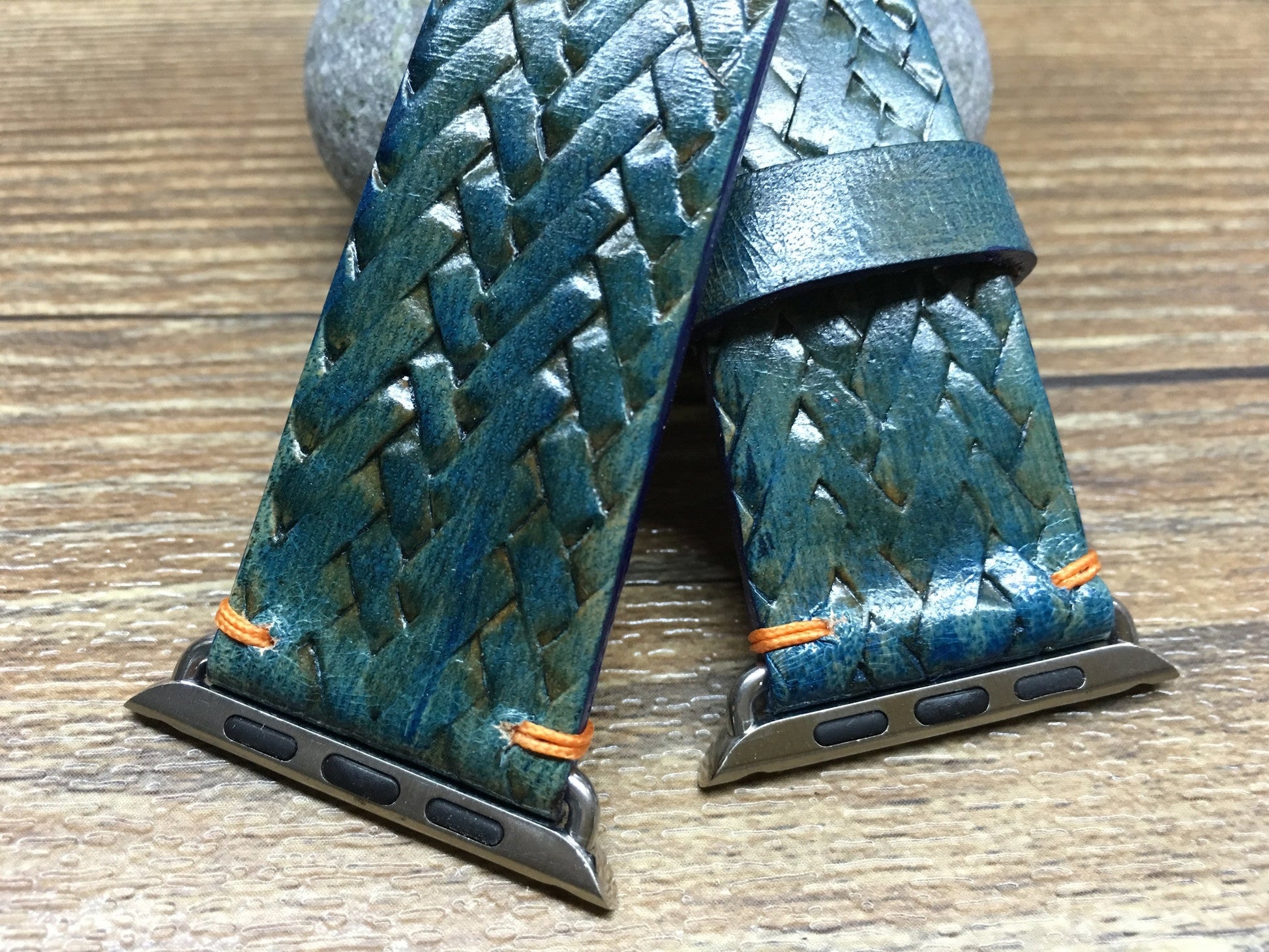 Apple Watch Band | Apple Watch Strap | Leather Craving Art Watch Band For Apple Watch 38mm & 42mm - eternitizzz-straps-and-accessories