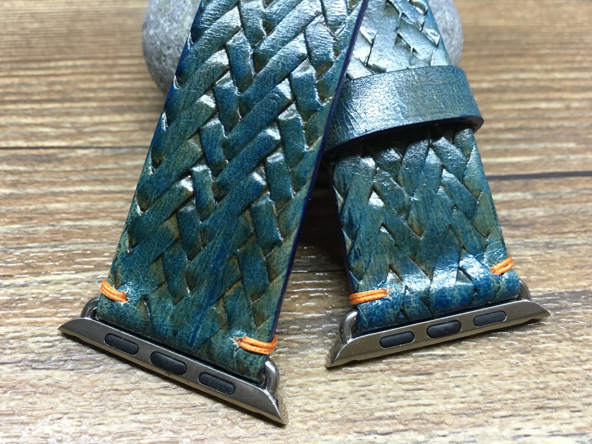 Apple Watch Band | Apple Watch Strap | Leather Craving Art Watch Band For Apple Watch 38mm & 42mm - eternitizzz-straps-and-accessories