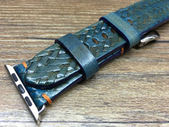 Apple Watch Band | Apple Watch Strap | Leather Craving Art Watch Band For Apple Watch 38mm & 42mm - eternitizzz-straps-and-accessories