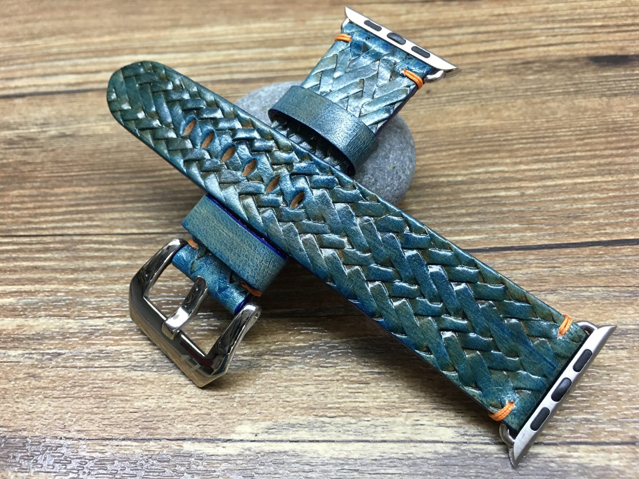 Apple Watch Band | Apple Watch Strap | Leather Craving Art Watch Band For Apple Watch 38mm & 42mm - eternitizzz-straps-and-accessories