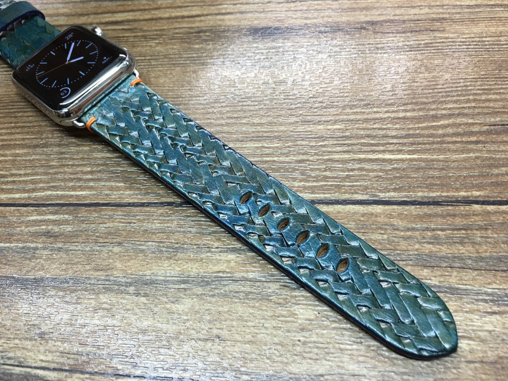 Apple Watch Band | Apple Watch Strap | Leather Craving Art Watch Band For Apple Watch 38mm & 42mm - eternitizzz-straps-and-accessories