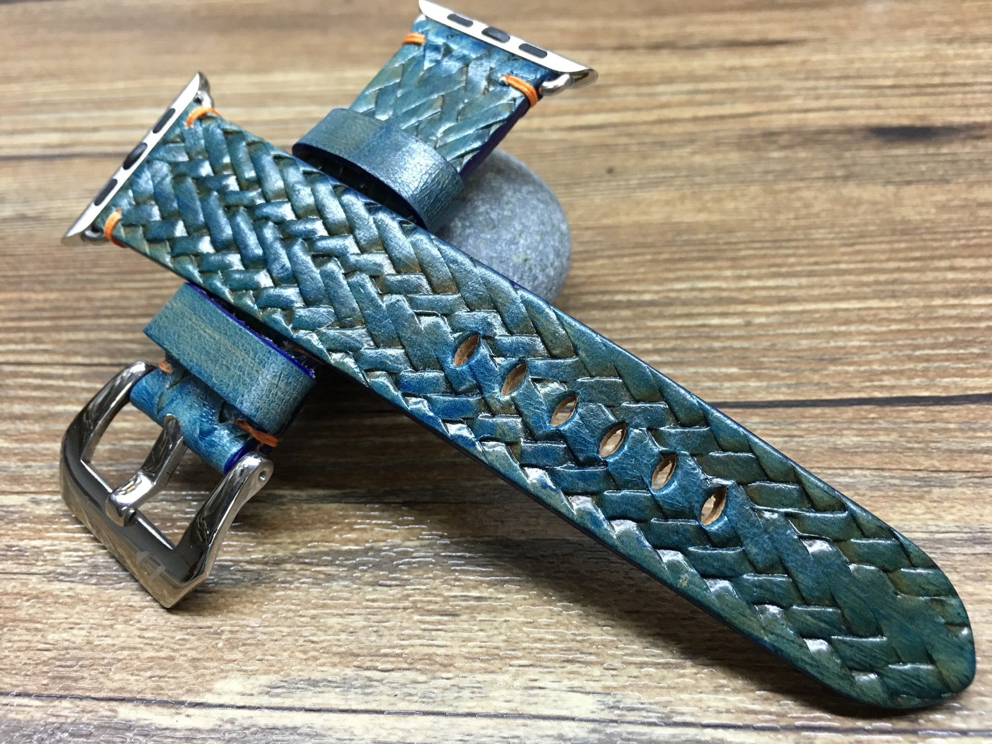 Apple Watch Band | Apple Watch Strap | Leather Craving Art Watch Band For Apple Watch 38mm & 42mm - eternitizzz-straps-and-accessories