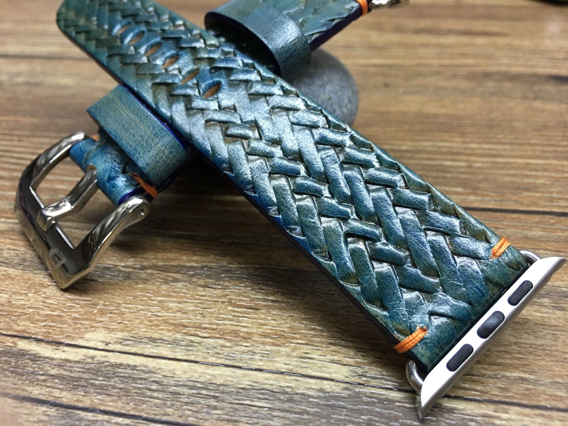 Apple Watch Band | Apple Watch Strap | Leather Craving Art Watch Band For Apple Watch 38mm & 42mm - eternitizzz-straps-and-accessories