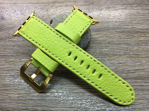 Apple Watch Band, Apple Watch Strap, Apple watch 38mm, 42mm, Lime Epson watch band, iwatch