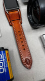 Smart Watch Band, Apple Watch 45mm Leather Bund Style Watch Straps, iWatch Wristwatch Cuff Band - Eternitizzz-Watch-Straps