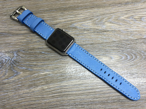 Apple Watch Band Series 8, iWatch Band, Smart Watch Band, Leather Watch Straps for Google Pixel, Apple Watch 45mm Space Grey
