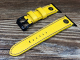 Apple Watch Bands Series 6, Kobe Bryant logo Apple Watch Straps 44mm, 40mm, Lakers, Yellow Apple Watch Bands Aluminum Blue, iWatch Band Replacement