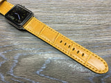 Apple Watch Band | Apple Watch Strap | Alligator Skin Strap For Apple Watch 38mm & Apple Watch 42mm - eternitizzz-straps-and-accessories