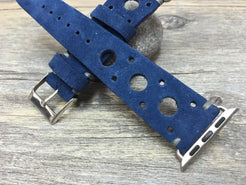 Apple Watch Space Grey 44mm 42mm, Suede Blue Apple Watch Band & Strap, Rose Gold Apple Watch, 38mm 40mm Series 1 2 3 4 - eternitizzz-straps-and-accessories