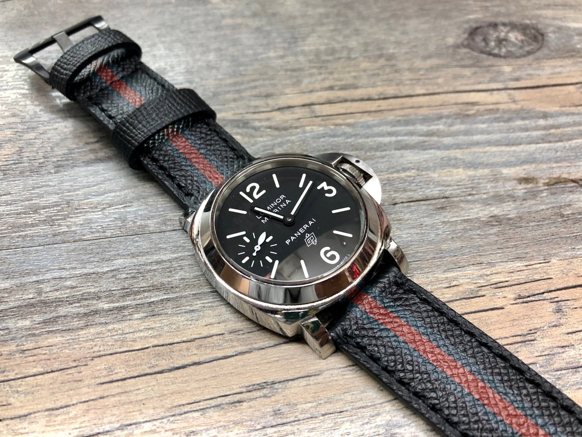 Leather Watch Band 26mm, Hodinkee Watch Strap, Easter Gift for men