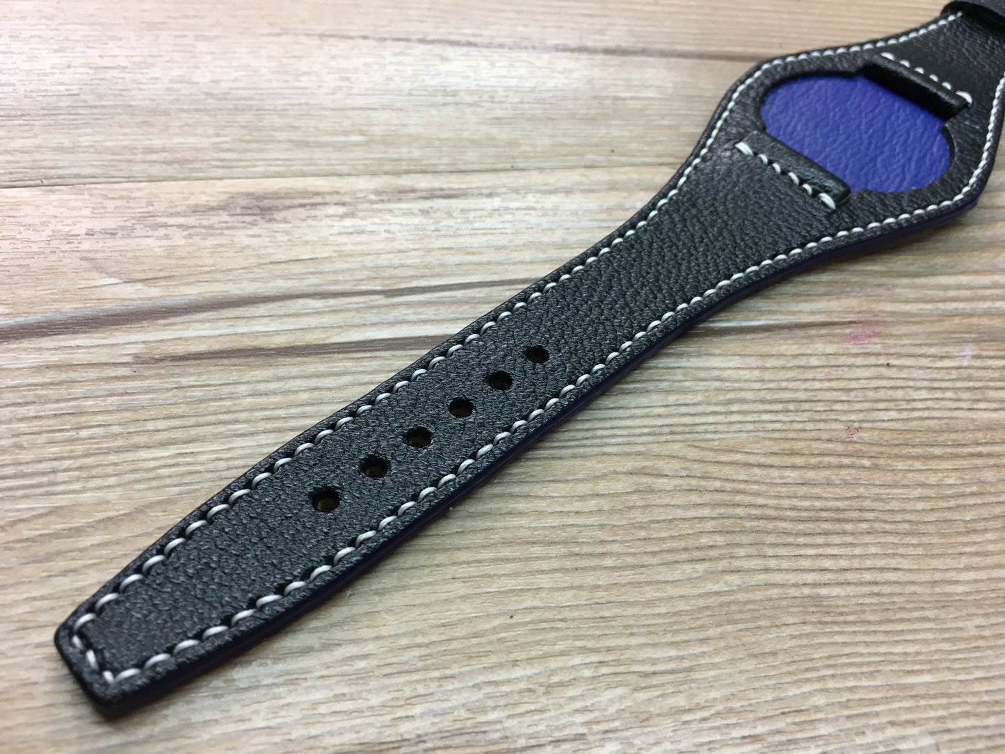 Quality Designer Faux Leather 16 mm Wristwatch Band T0840014_K0018790