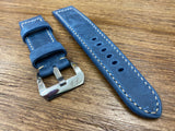 Blue Watch Bands, Mens Wrist Watch band Replacement, 26mm Watch Straps, Vintage Outfit Accessories