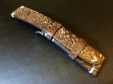 Vintage Ostrich leg Leather Rolex Strap 20mm - Rare, hard to find, Best Quality and Deal Guarantee!! - eternitizzz-straps-and-accessories