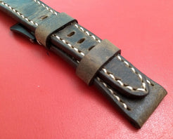 Real Leather Strap for Bremont watches (Dark Brown Color) 22mm/18mm - eternitizzz-straps-and-accessories