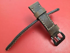 Real Leather Strap for Bremont watches (Dark Brown Color) 22mm/18mm - eternitizzz-straps-and-accessories