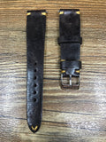 Distress Brown Watch Band, Rolex Watch Strap, Leather Watch Strap 19mm, 20mm, Watch Strap Replacement, 18mm - eternitizzz-straps-and-accessories