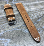 Genuine Leather Watch Straps 19mm, Leather watch Straps, 20mm watch band straps, Light Brown watch strap - eternitizzz-straps-and-accessories