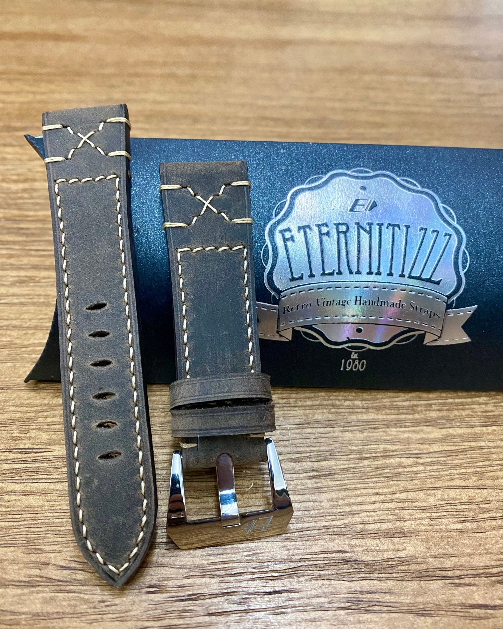 Tudor Watch Straps, Watch strap for Tudor, Rolex Watch Straps, 22mm Watch Straps, Vintage Brown Wristwatch Band, Wrist Watch Straps 22mm