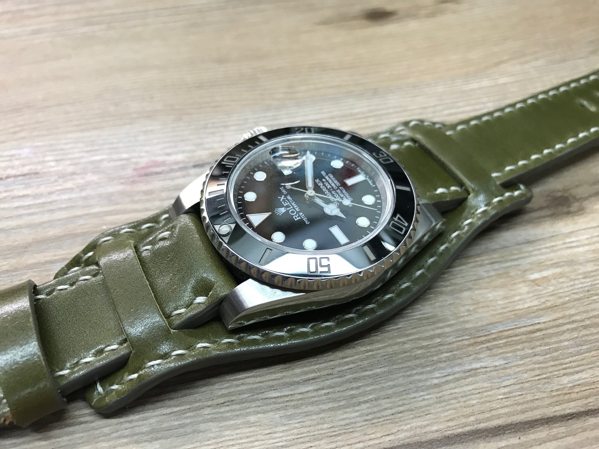 Leather cuff band hot sale