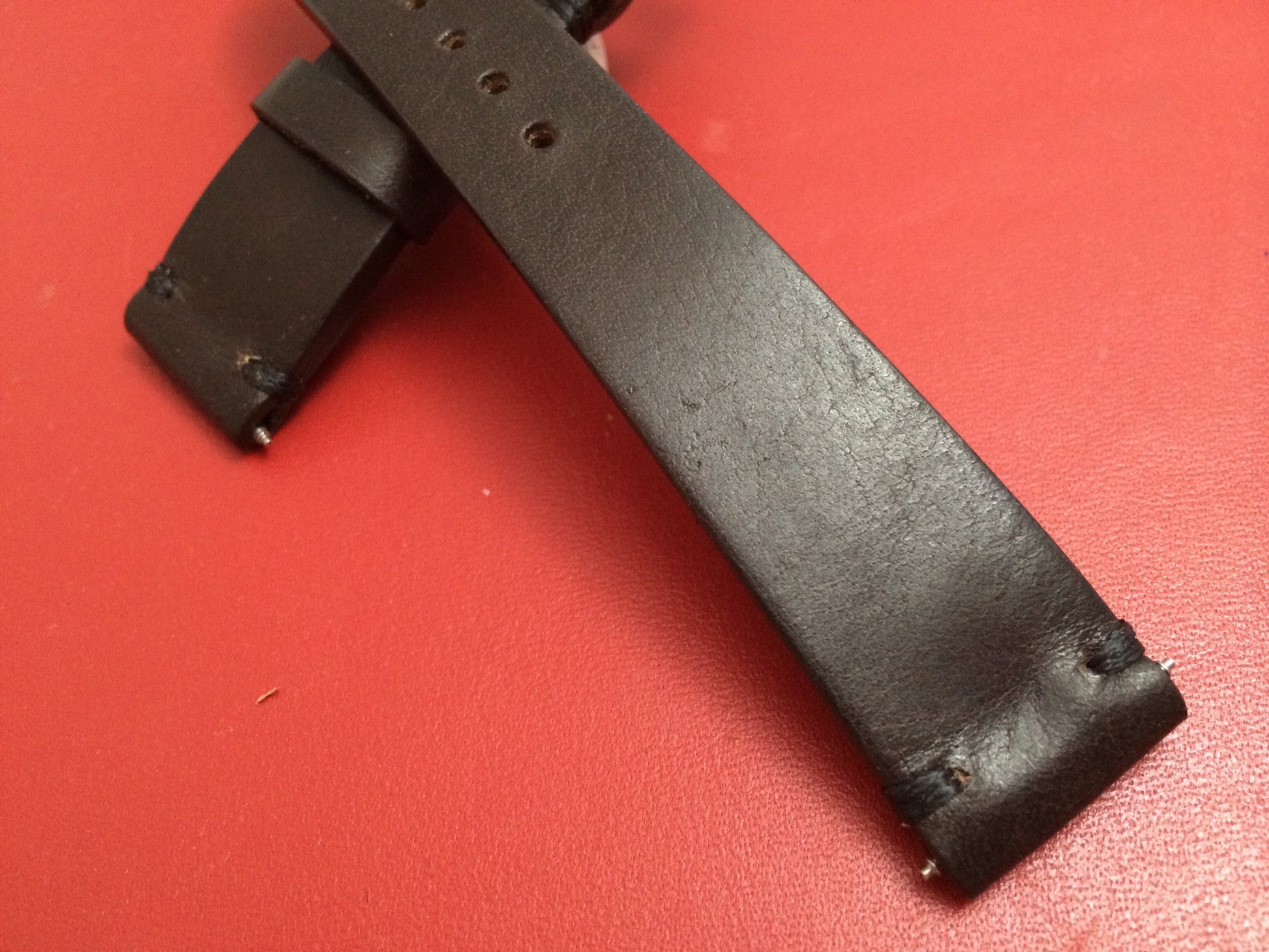 Leather watch Strap for Rolex, Dark Brown watch strap,  20mm watch band straps - eternitizzz-straps-and-accessories