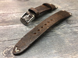 Valentines Day Gift idea, 20mm Leather Watch Strap, Omega Watch Strap