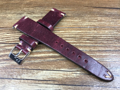 Rolex Watch Strap, Leather Watch Strap 19mm, 20mm, Brown Watch Band, Watch Strap Replacement, 18mm