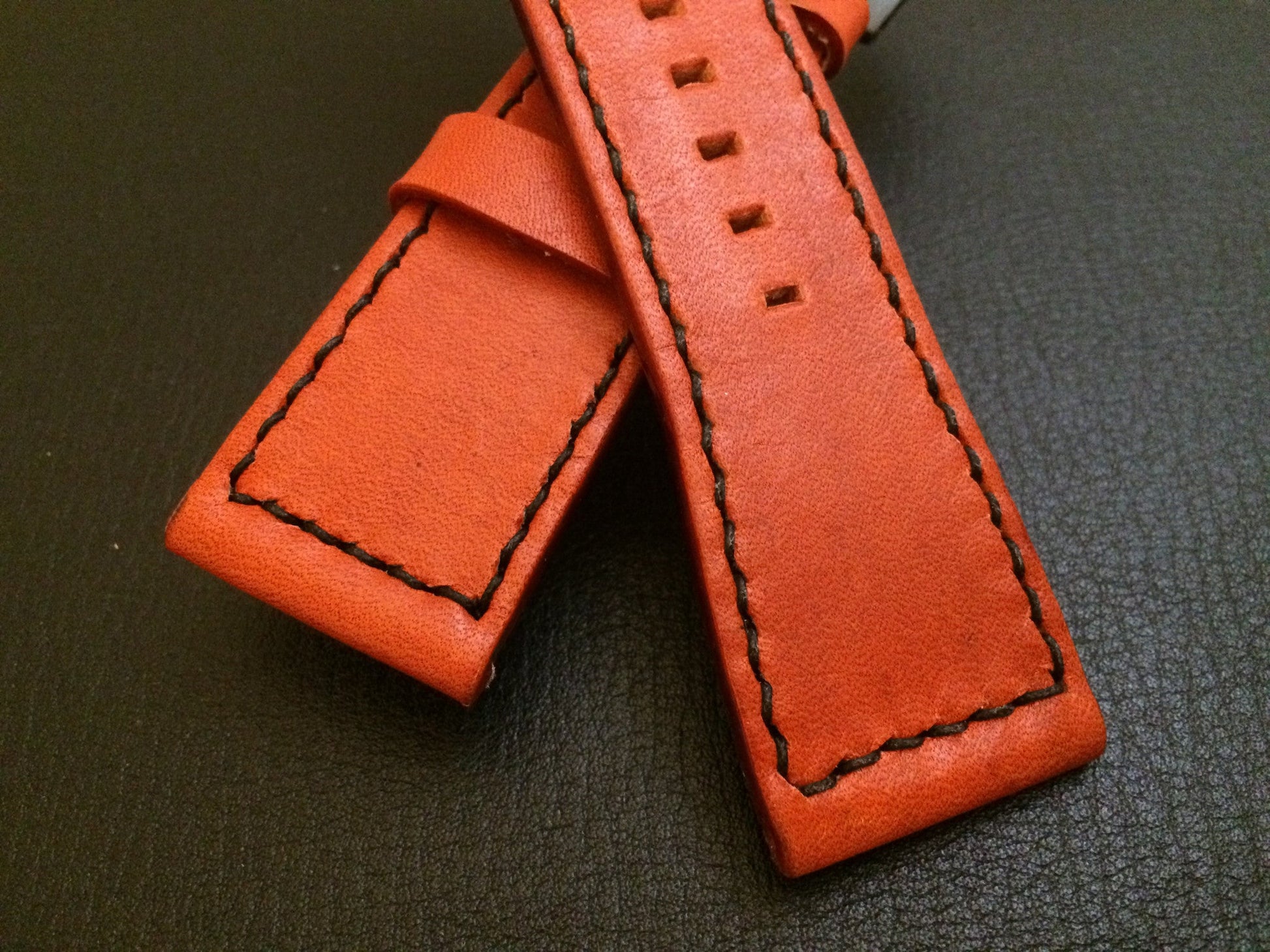 SevenFriday watch band, SevenFriday watch strap, 28mm Watch Strap, Orange Watch Strap Replacement - eternitizzz-straps-and-accessories