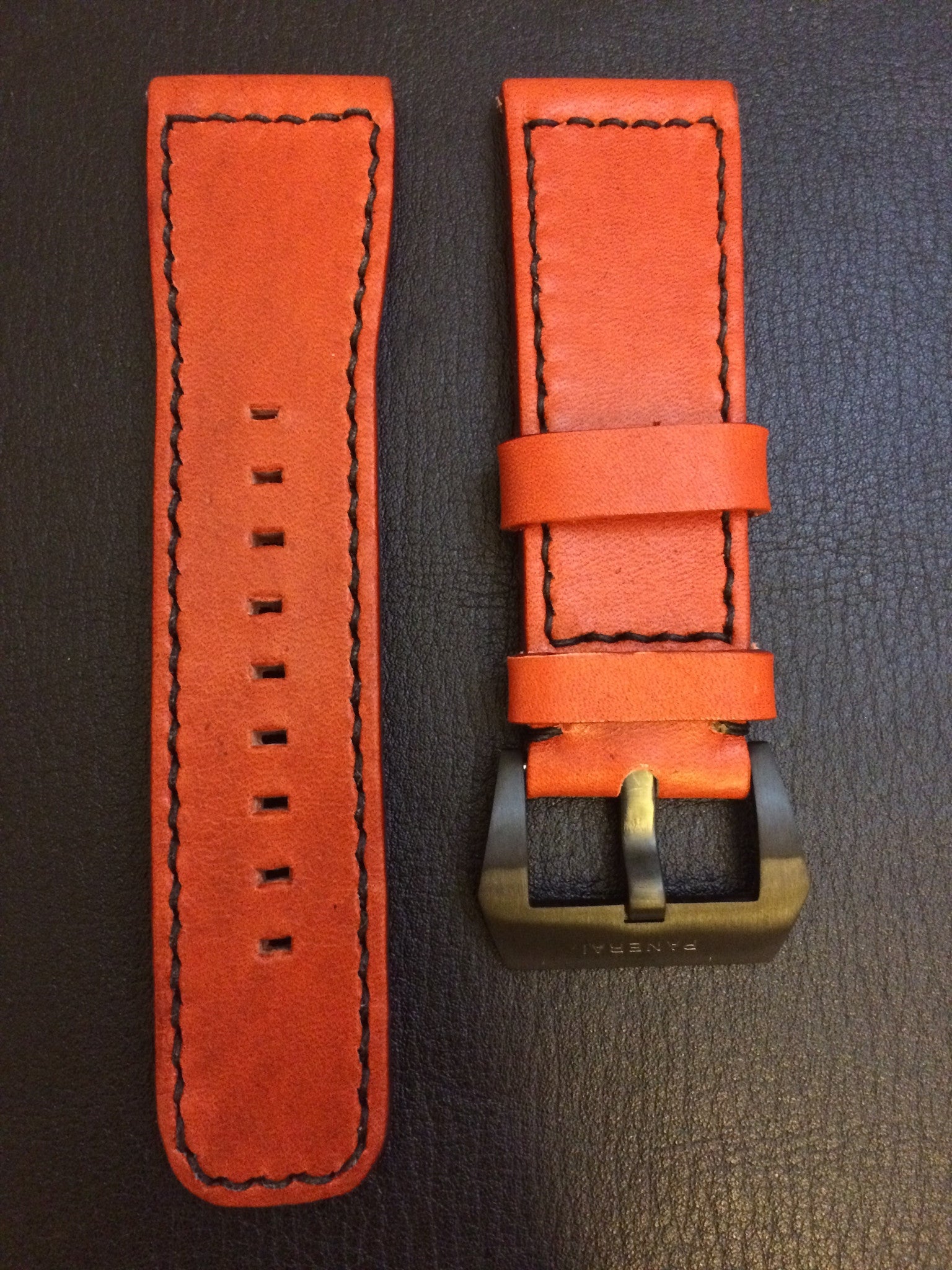 SevenFriday watch band, SevenFriday watch strap, 28mm Watch Strap, Orange Watch Strap Replacement - eternitizzz-straps-and-accessories
