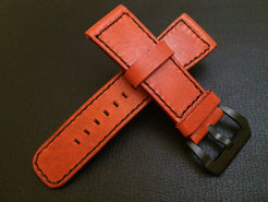 SevenFriday watch band, SevenFriday watch strap, 28mm Watch Strap, Orange Watch Strap Replacement - eternitizzz-straps-and-accessories