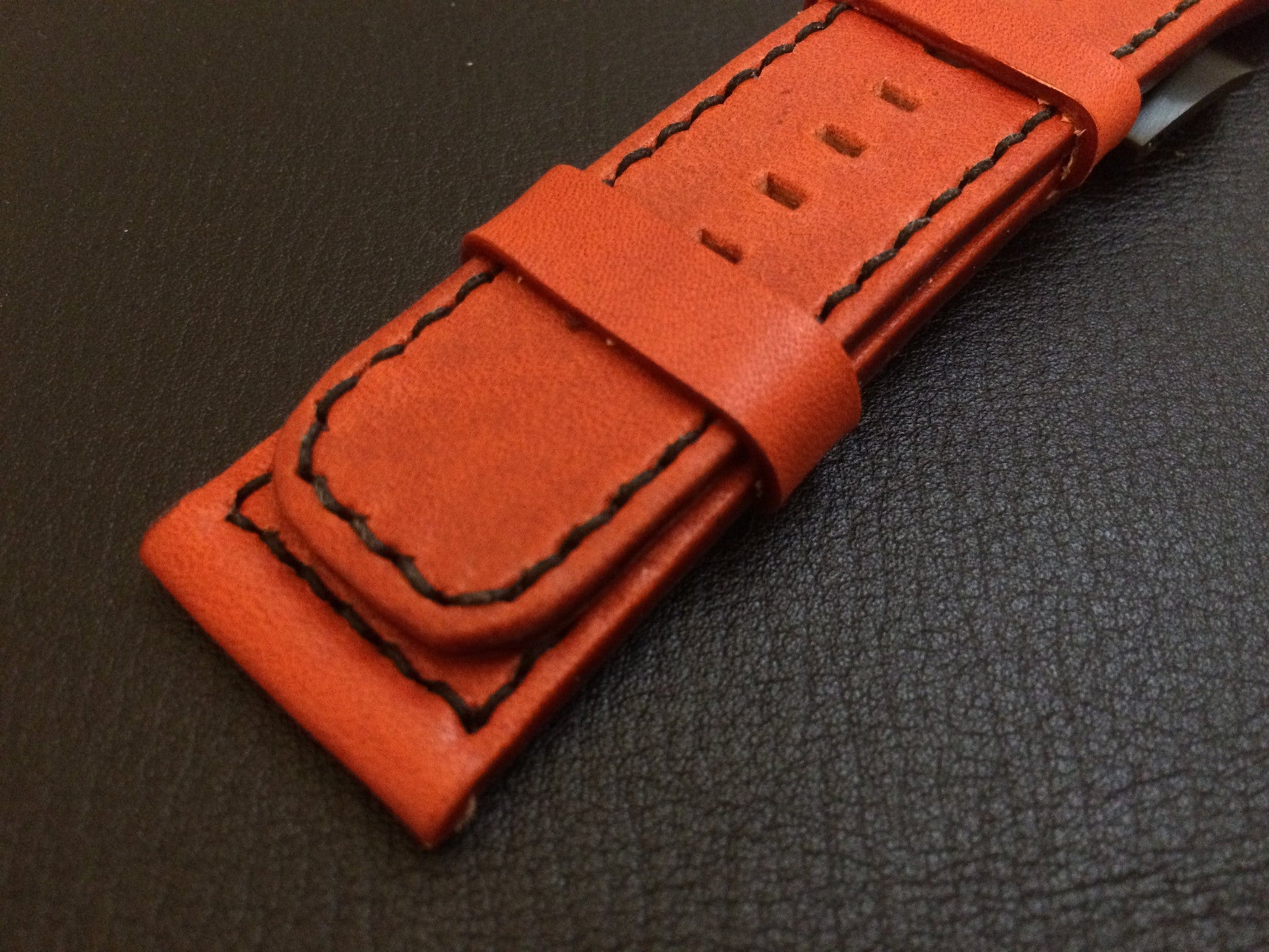 SevenFriday watch band, SevenFriday watch strap, 28mm Watch Strap, Orange Watch Strap Replacement - eternitizzz-straps-and-accessories