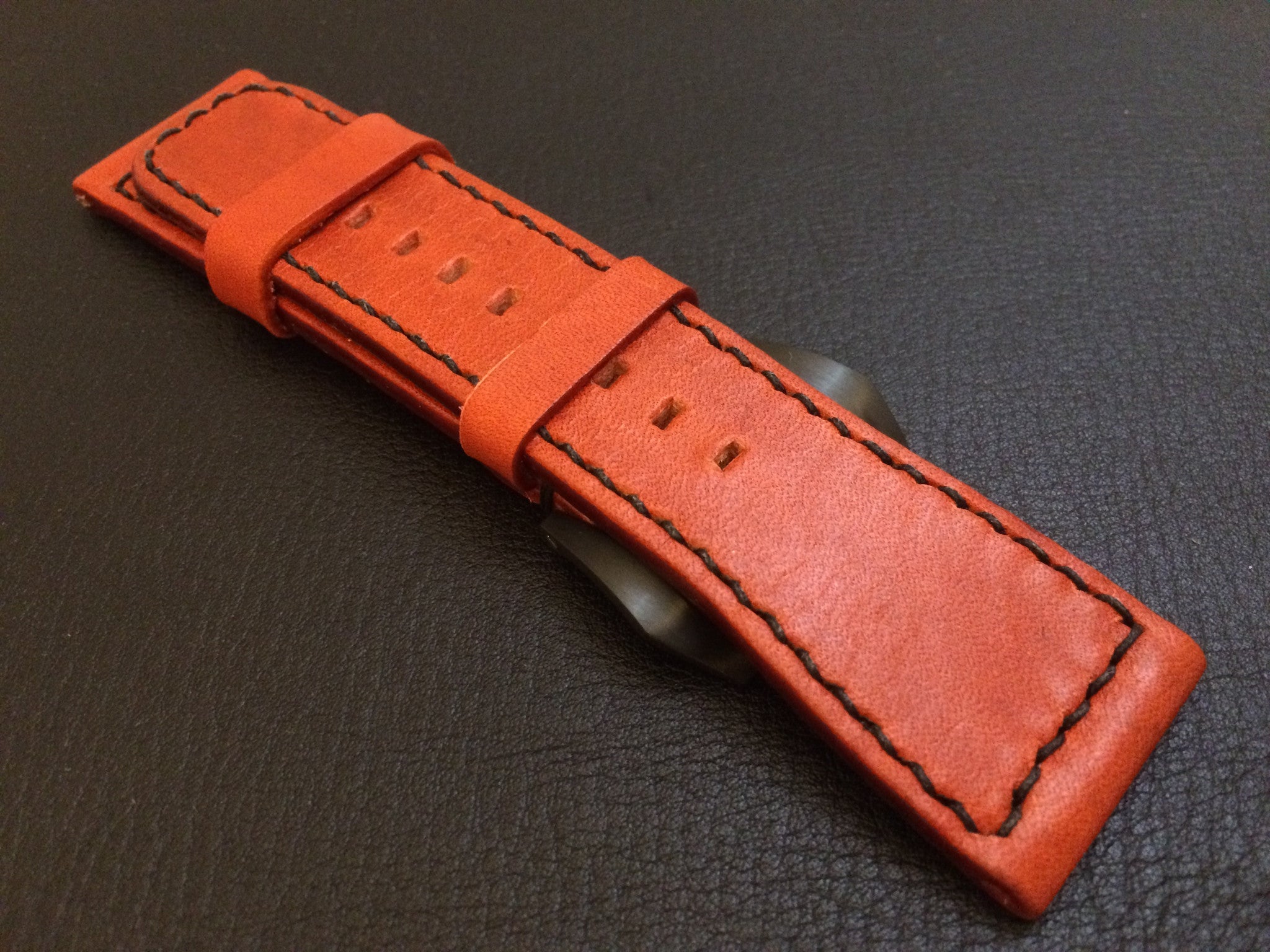 SevenFriday watch band, SevenFriday watch strap, 28mm Watch Strap, Orange Watch Strap Replacement - eternitizzz-straps-and-accessories