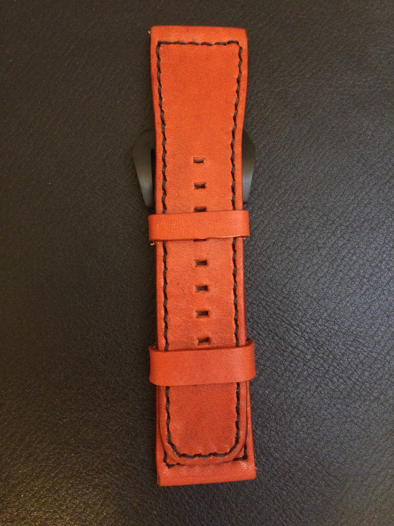 SevenFriday watch band, SevenFriday watch strap, 28mm Watch Strap, Orange Watch Strap Replacement - eternitizzz-straps-and-accessories