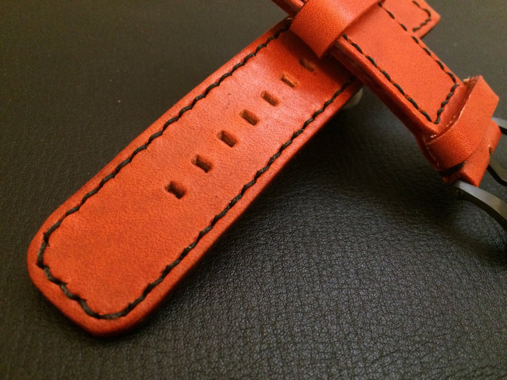 SevenFriday watch band, SevenFriday watch strap, 28mm Watch Strap, Orange Watch Strap Replacement - eternitizzz-straps-and-accessories
