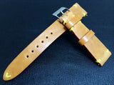 Vintage (1980's) Louis Vuitton Leather material watch Strap for Rolex, IWC - (20mm/16mm) - eternitizzz-straps-and-accessories
