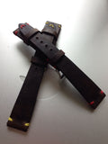 Vintage Real Leather Strap for Rolex, IWC, Omega (Dark Brown) - 20mm/16mm - eternitizzz-straps-and-accessories