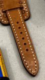 Watch Strap 19mm 20mm 22mm, vegetable tanned leather Watch Band, Wristwatch Band with Flower Pattern Engraving, Christmas Gift Ideas for her